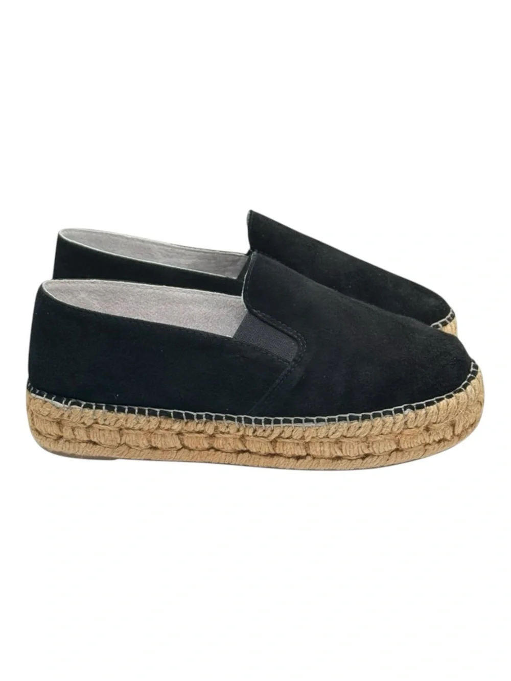 Cruz’n Shoes by Menorquinas USA 𖦹 Double Sole Espadrilles 𖦹 Black Suede 𖦹 37